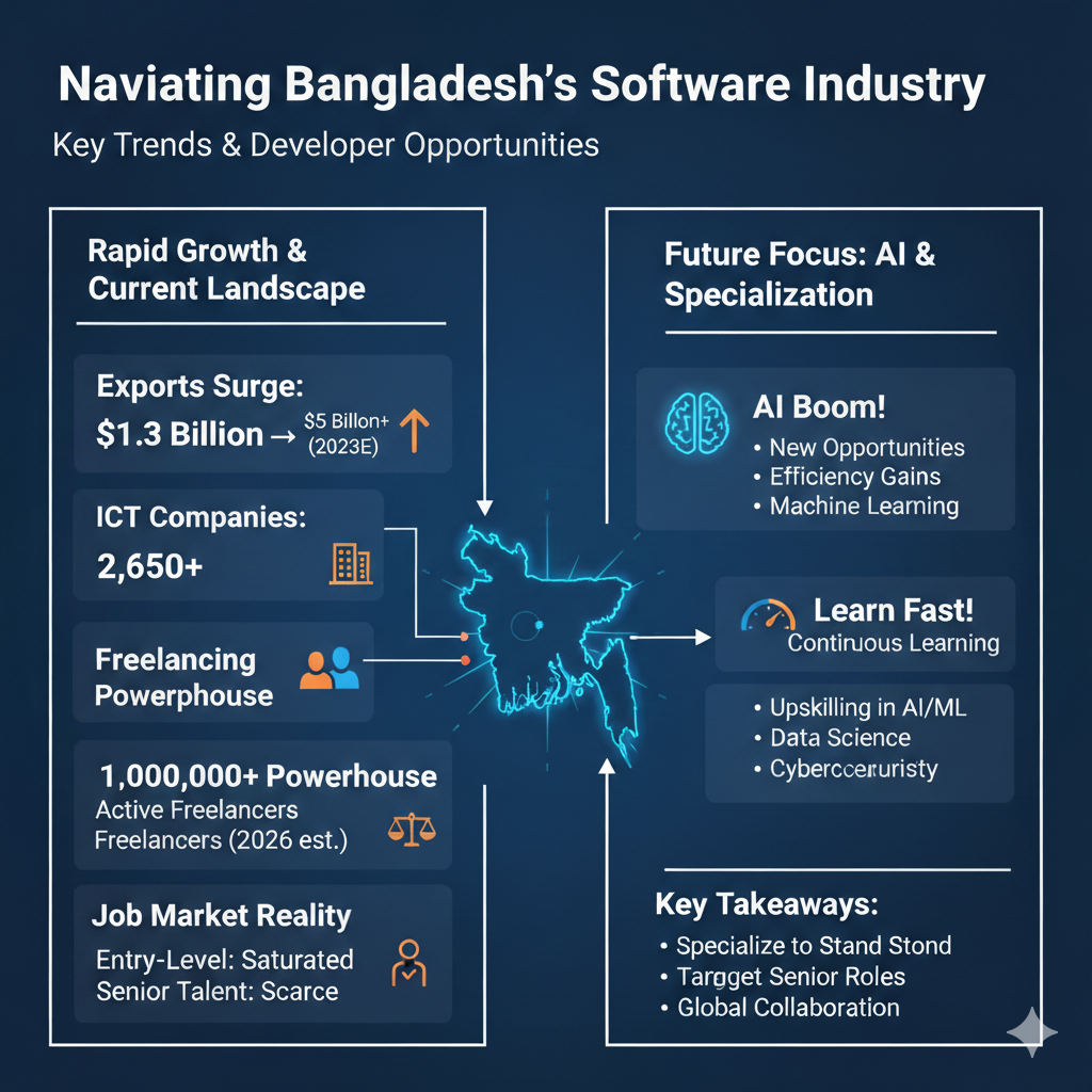 Navigating Bangladesh's Software Industry - Practical Guide for Developers